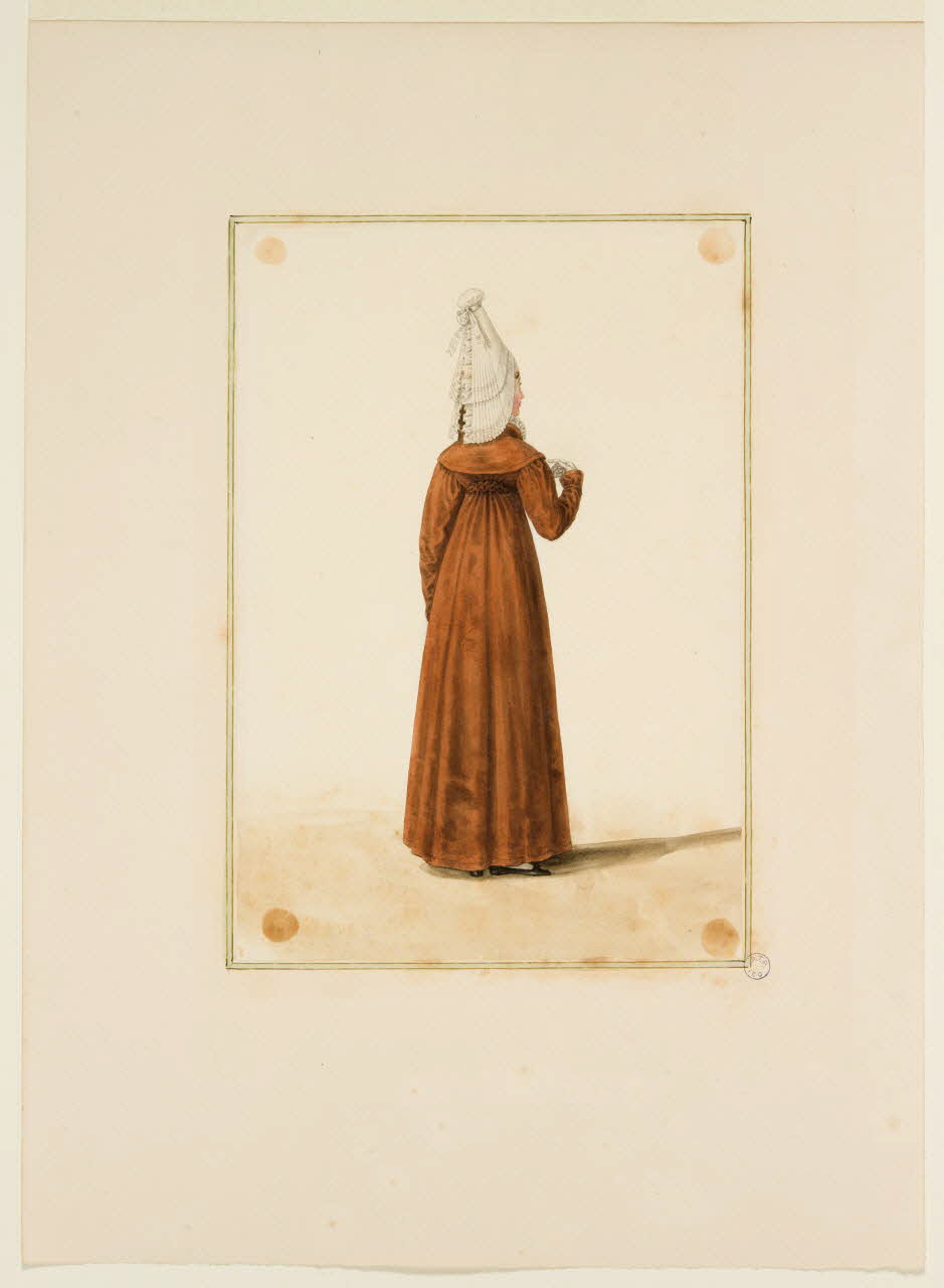 dessin Costume de Lisieux 1990.59.111 Photo
