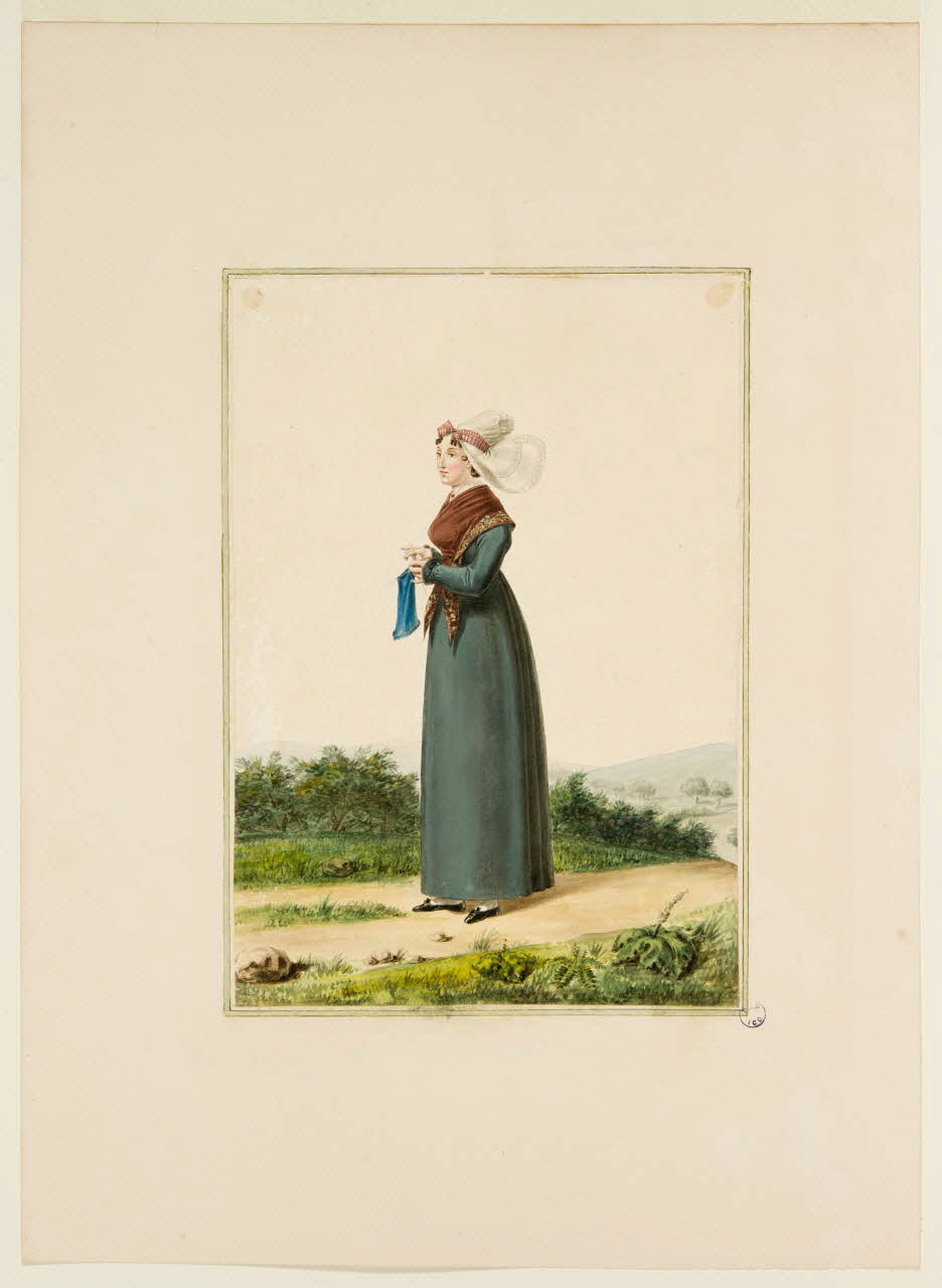 dessin Costume de Coutances 1990.59.112 Photo