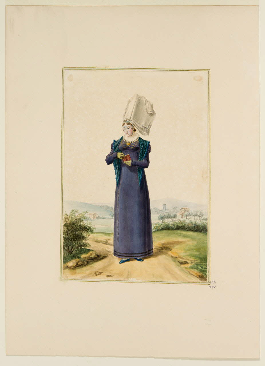 dessin Costume de Coutances 1990.59.113 Photo