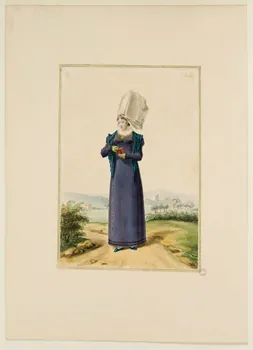 dessin Costume de Coutances 1990.59.113 Photo