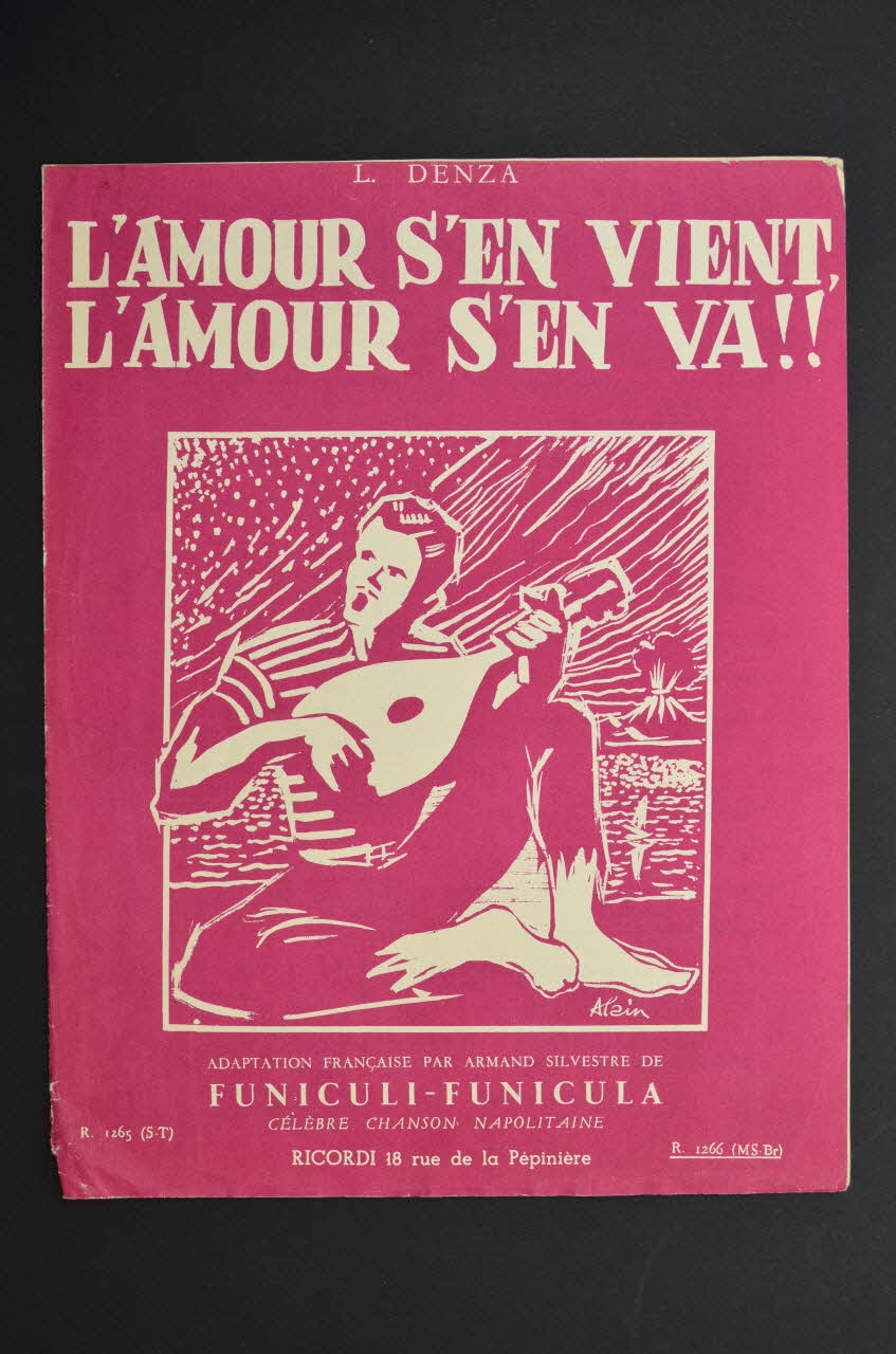 chanson petit format 1969.88.1106 Photo Mucem