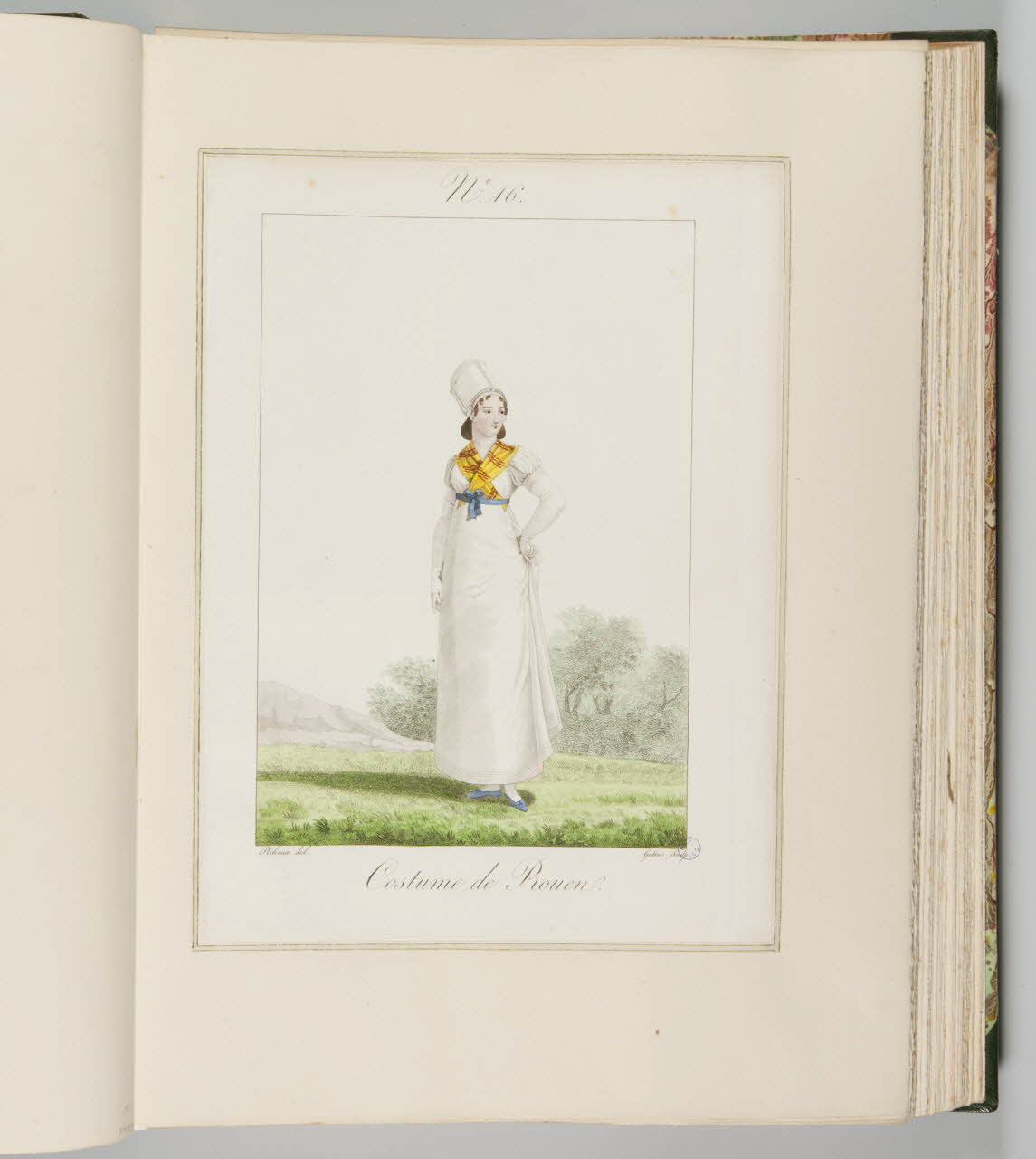 Benoît Pécheux ; Georges-Jacques Gatine ; Bernard Mancel élément d'ensemble Costume de Rouen. 1822-1832 1990.59.16 Photo