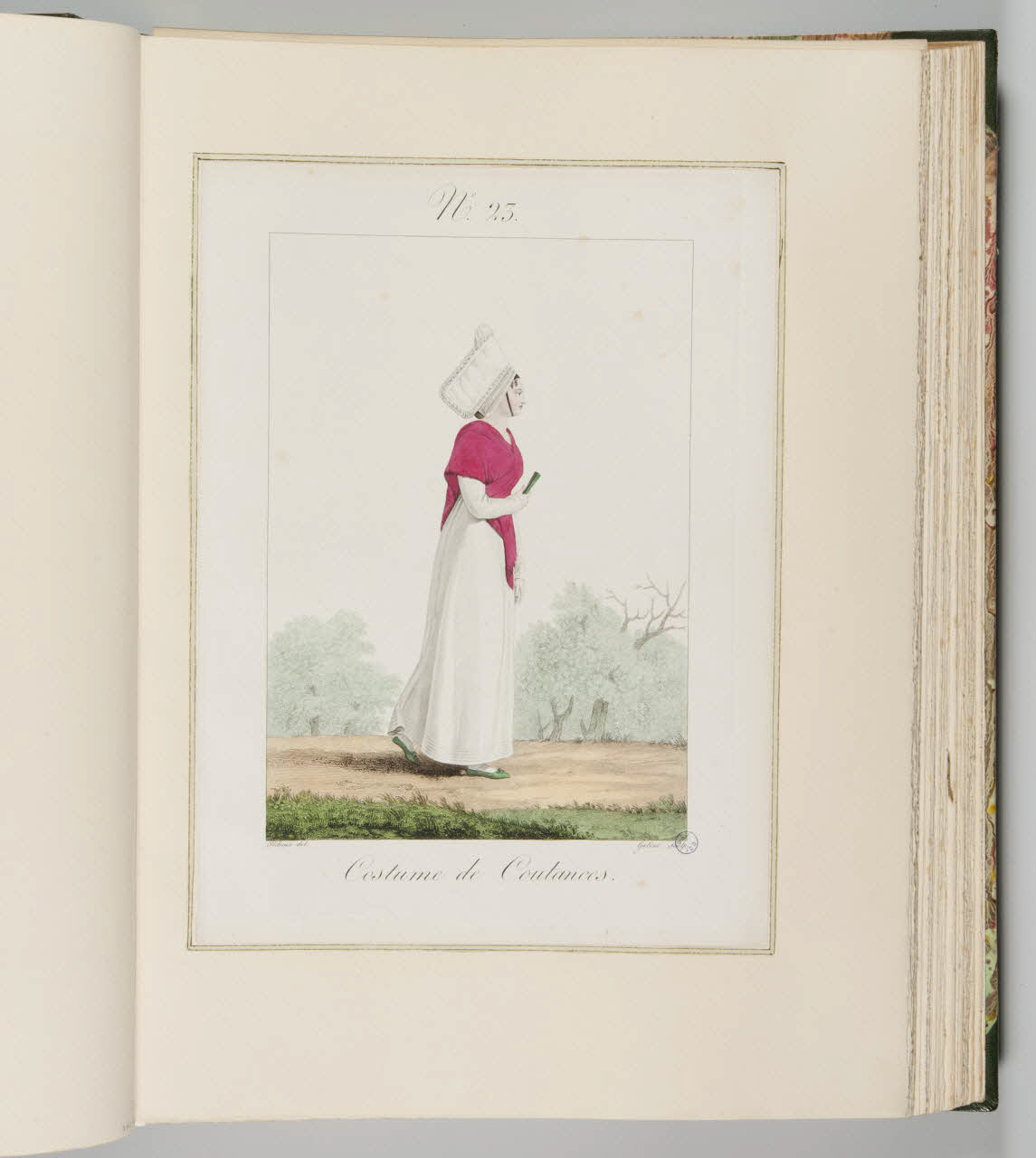Benoît Pécheux ; Georges-Jacques Gatine ; Bernard Mancel élément d'ensemble Costume de Coutances. 1822-1832 1990.59.23 Photo