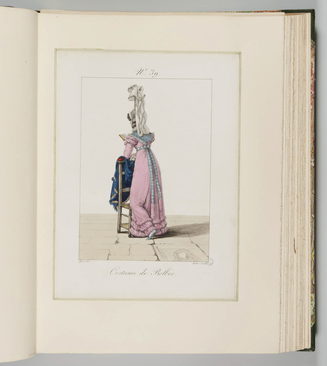 Louis-Marie Lanté ; Georges-Jacques Gatine ; Bernard Mancel élément d'ensemble Costume de Bolbec. 1822-1832 1990.59.39 Photo