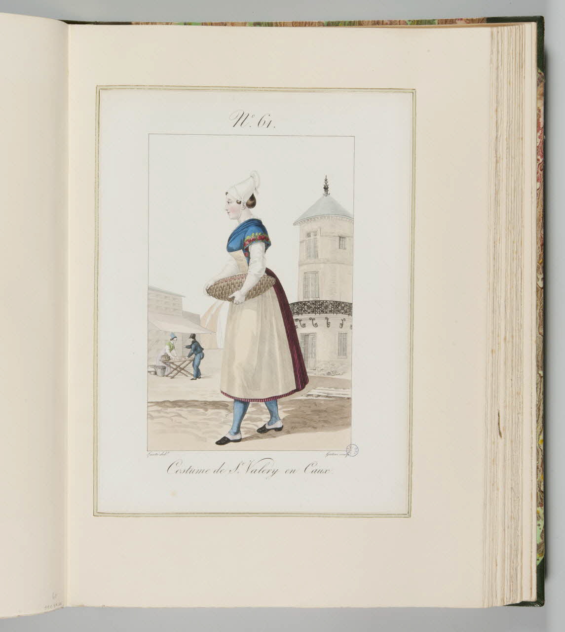 Louis-Marie Lanté ; Georges-Jacques Gatine ; Bernard Mancel élément d'ensemble Costume de St Valery en Caux. 1822-1832 1990.59.61 Photo