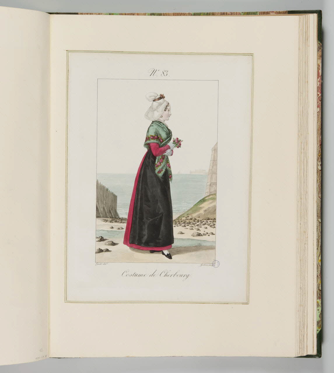 Louis-Marie Lanté ; Georges-Jacques Gatine ; Bernard Mancel élément d'ensemble Costume de Cherbourg. 1822-1832 1990.59.83 Photo