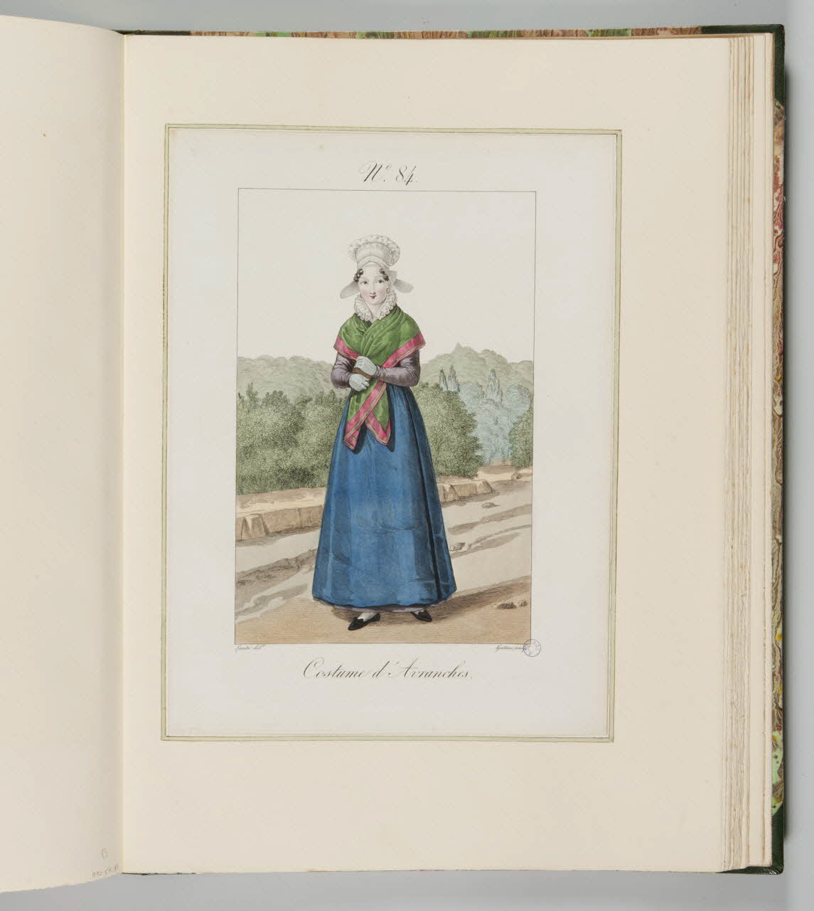 Louis-Marie Lanté ; Georges-Jacques Gatine ; Bernard Mancel élément d'ensemble Costume d'Avranches. 1822-1832 1990.59.84 Photo