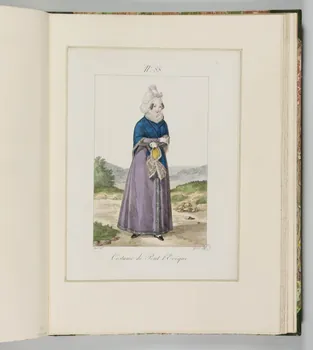 Louis-Marie Lanté ; Georges-Jacques Gatine ; Bernard Mancel élément d'ensemble Costume de Pont l'Evêque. 1822-1832 1990.59.88 Photo