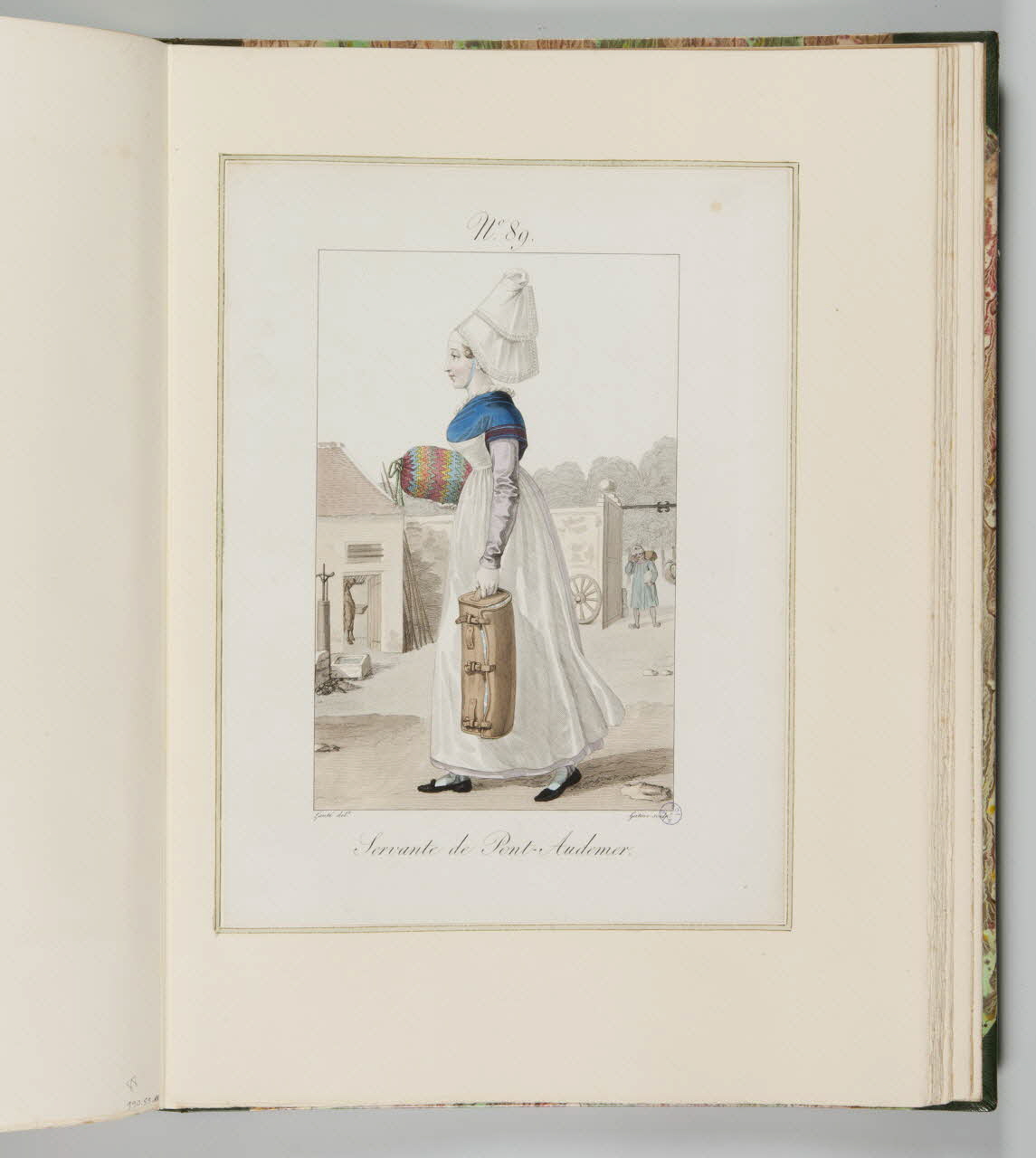 Louis-Marie Lanté ; Georges-Jacques Gatine ; Bernard Mancel élément d'ensemble Servante de Pont-Audemer. 1822-1832 1990.59.89 Photo
