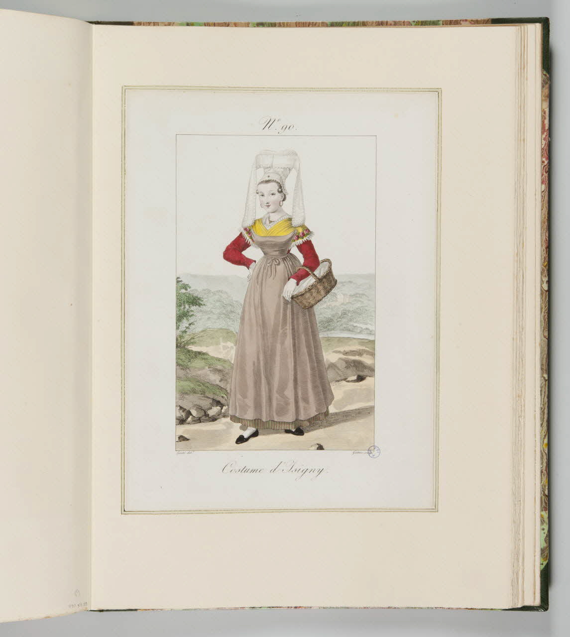 Louis-Marie Lanté ; Georges-Jacques Gatine ; Bernard Mancel élément d'ensemble Costume d'Isigny. 1822-1832 1990.59.90 Photo
