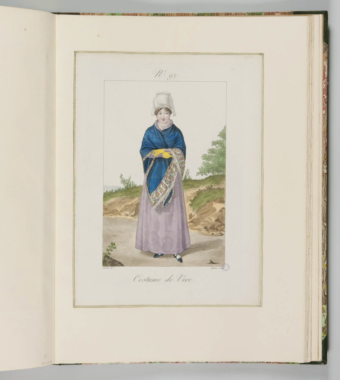 Louis-Marie Lanté ; Georges-Jacques Gatine ; Bernard Mancel élément d'ensemble Costume de Vire. 1822-1832 1990.59.92 Photo