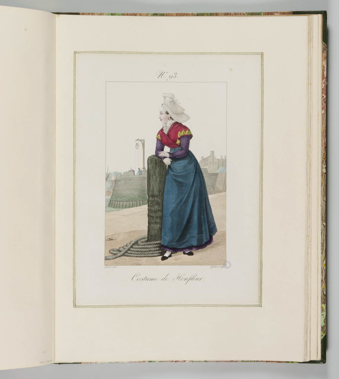 Louis-Marie Lanté ; Georges-Jacques Gatine ; Bernard Mancel élément d'ensemble Costume de Honfleur. 1822-1832 1990.59.93 Photo
