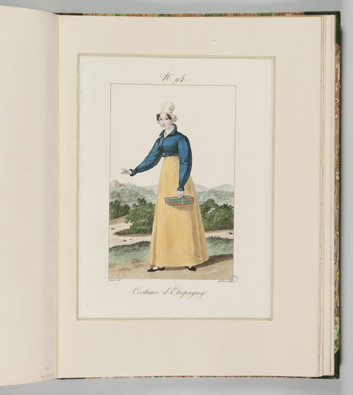 Louis-Marie Lanté ; Georges-Jacques Gatine ; Bernard Mancel élément d'ensemble Costume d'Etrepagny. 1822-1832 1990.59.94 Photo