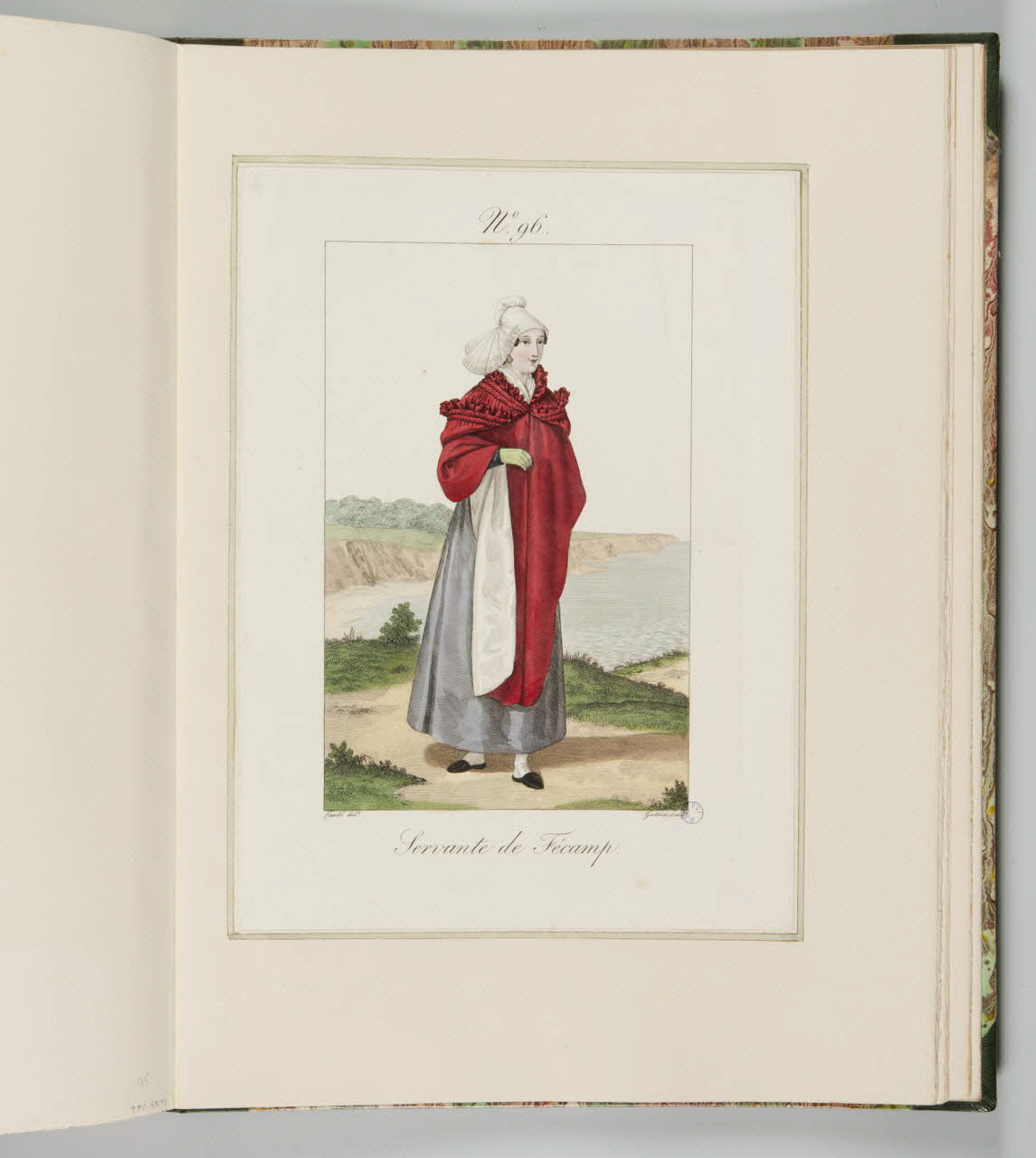 Louis-Marie Lanté ; Georges-Jacques Gatine ; Bernard Mancel élément d'ensemble Servante de Fécamp. 1822-1832 1990.59.96 Photo