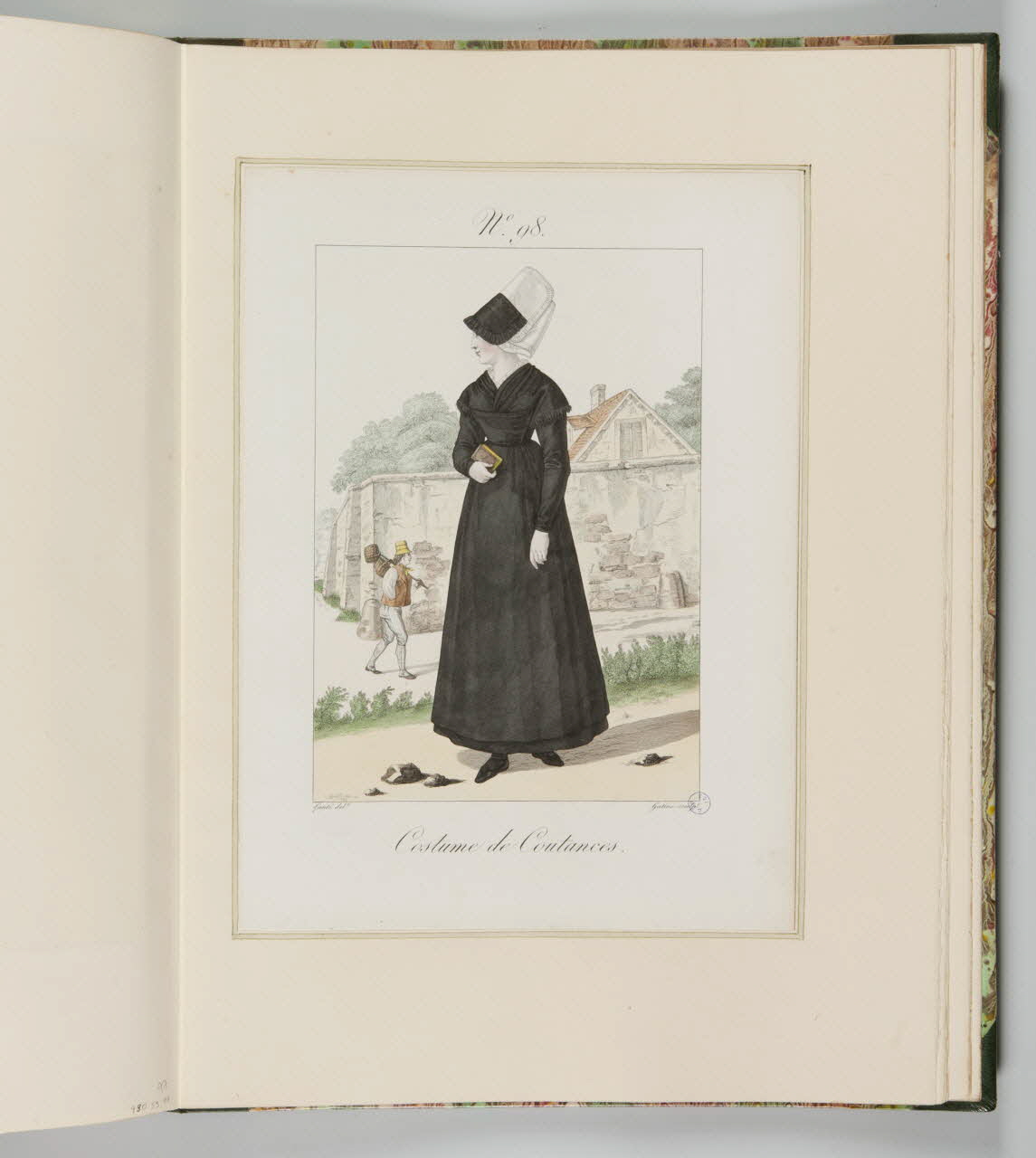 Louis-Marie Lanté ; Georges-Jacques Gatine ; Bernard Mancel élément d'ensemble Costume de Coutances. 1822-1832 1990.59.98 Photo