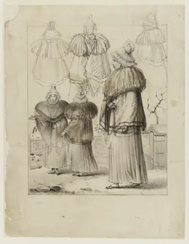 élément d'ensemble Dames des Sables-d'Olonne, en hiver 1991.15.22 Photo Mucem