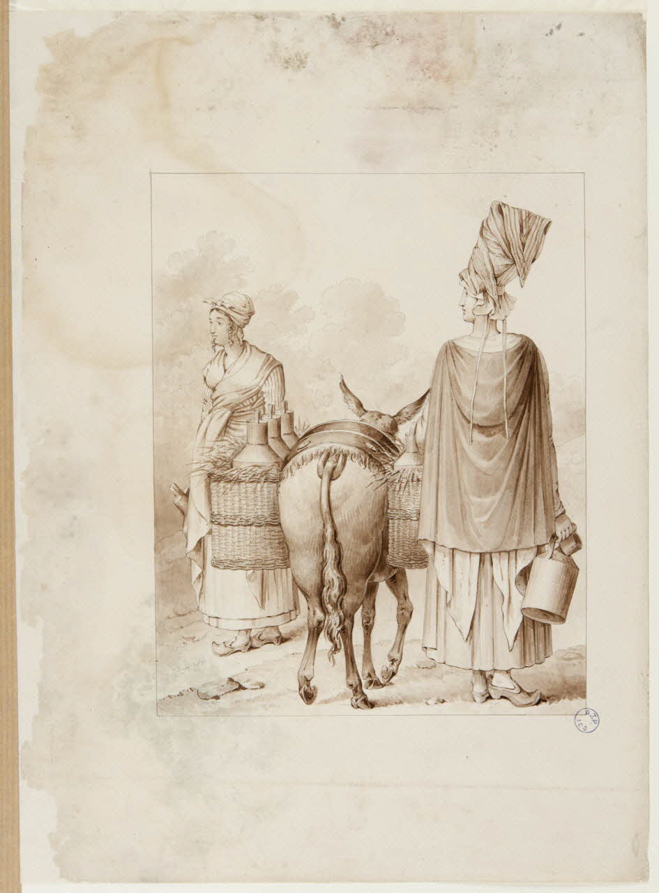 élément d'ensemble Laitières de Bordeaux 1991.15.37 Photo