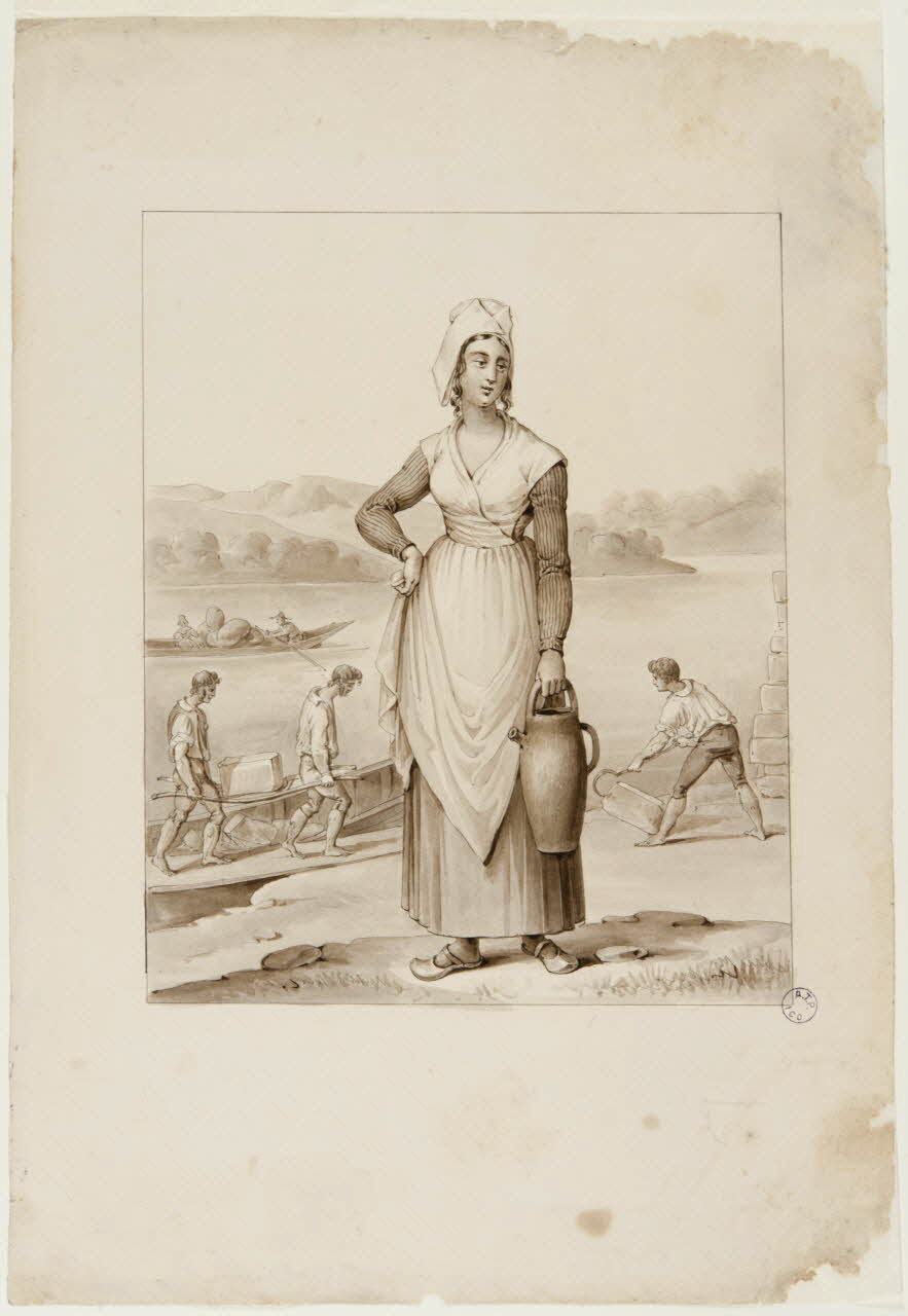 élément d'ensemble Femme de Laroque 1991.15.38 Photo