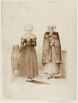 élément d'ensemble Femmes d'Angers 1991.15.41  Photo