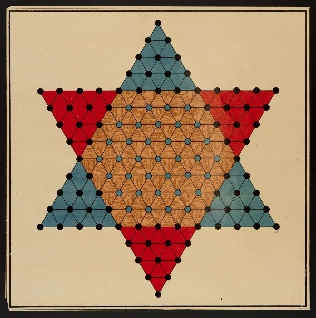 jeu de position Jeu de dames chinoises 1991.16.26 Photo