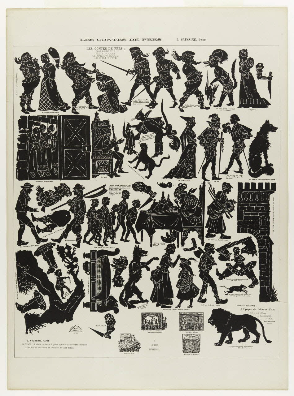 jeu, ombre chinoise LES CONTES DE FEES 1991.16.5 Photo