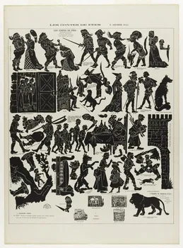 jeu, ombre chinoise LES CONTES DE FEES 1991.16.5 Photo