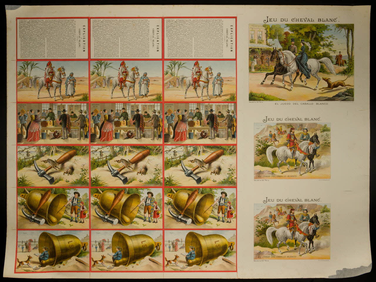 jeu JEU DU CHEVAL BLANC. 1991.16.53 Photo