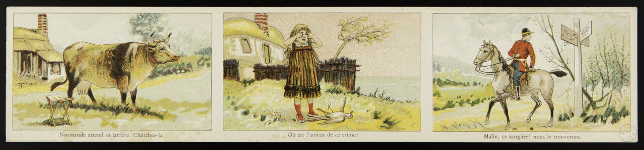 à compartiments : 3x1 Images à secrets 1991.16.62 Photo