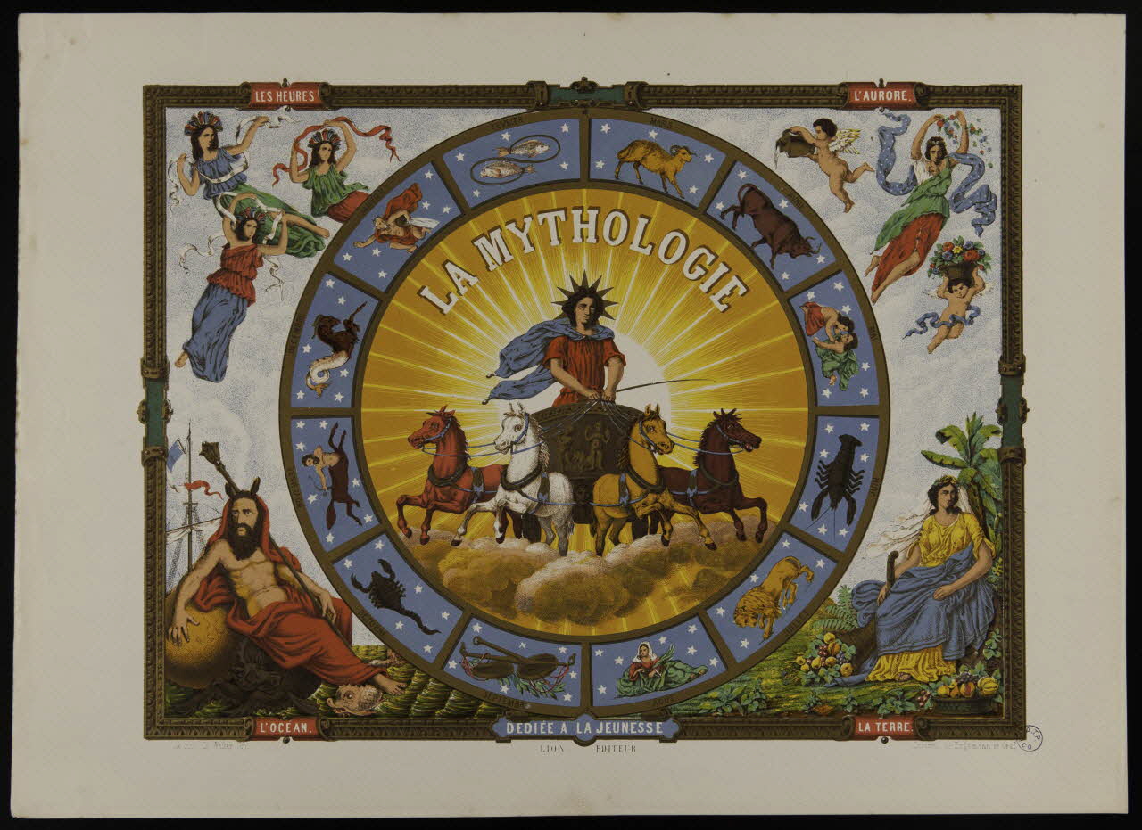 jeu LA MYTHOLOGIE  DEDIEE A LA JEUNESSE 1991.16.67 Photo