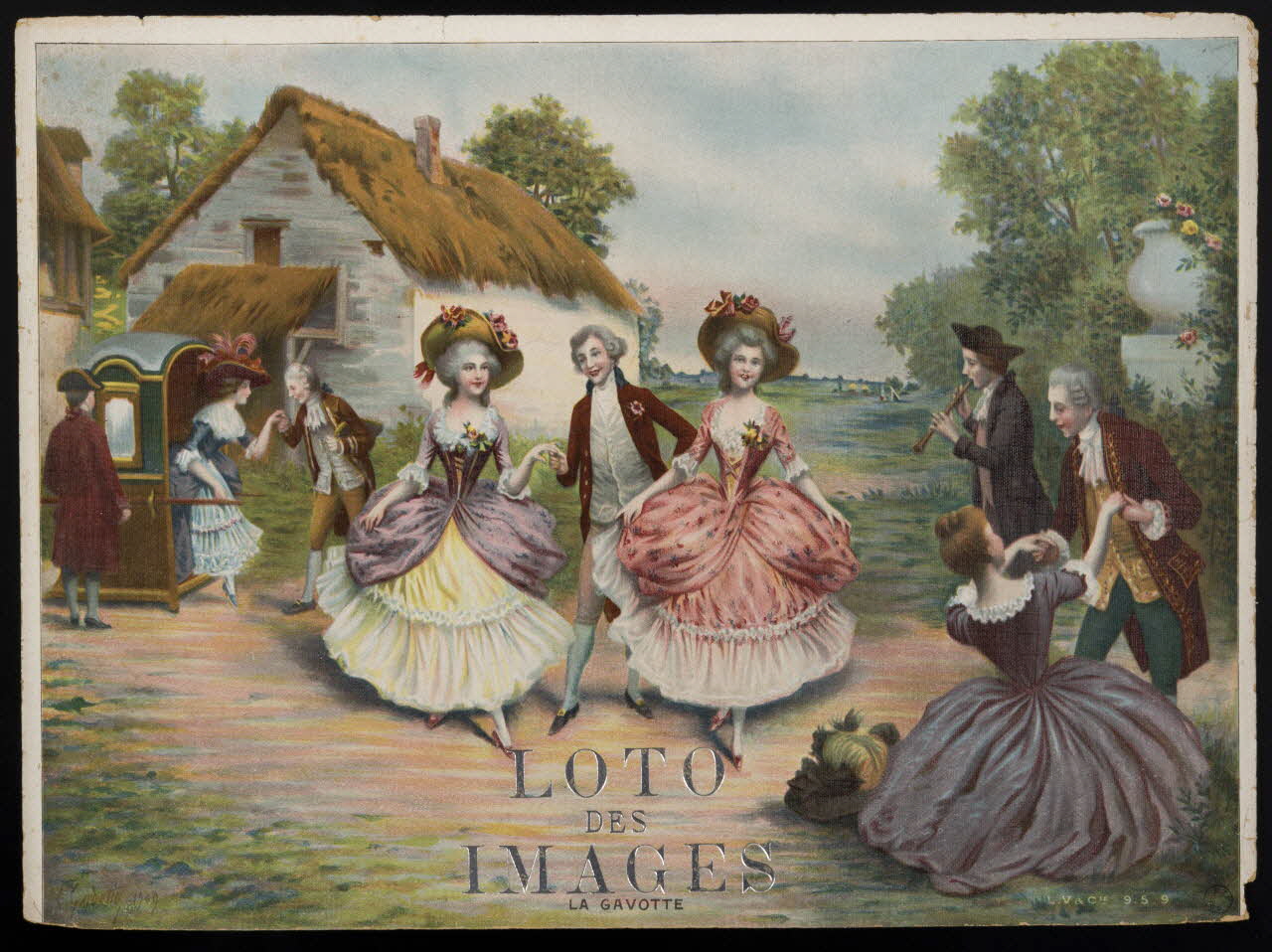 loto LOTO  DES  IMAGES  LA GAVOTTE 1909 1991.16.76 Photo