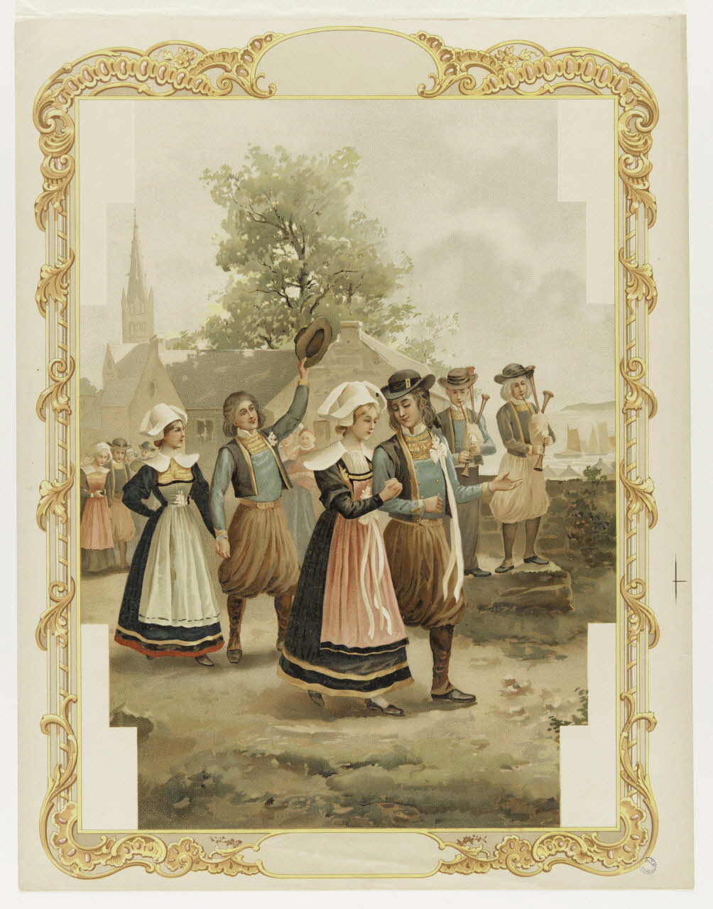 estampe Mariage breton 1991.17.3 Photo