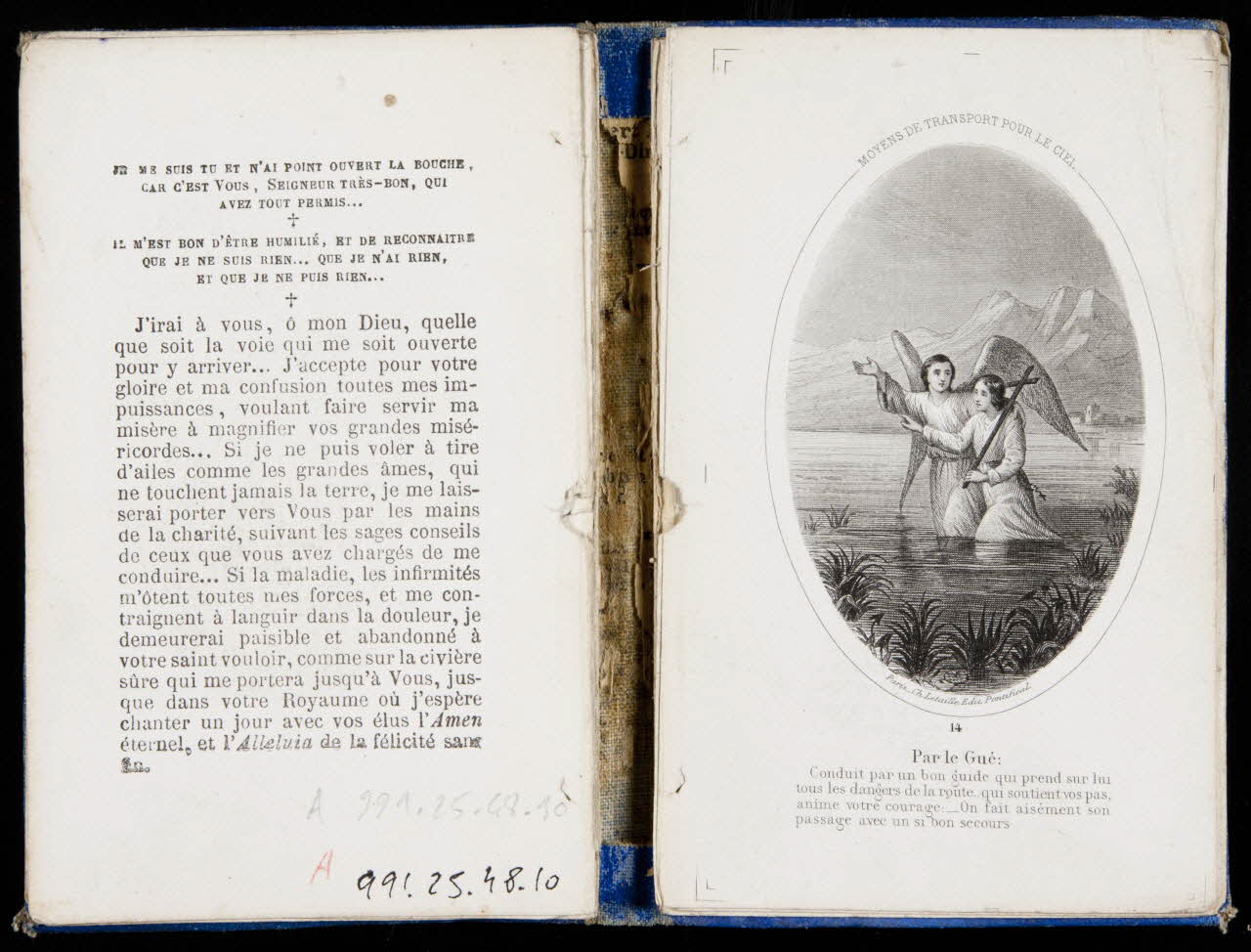 image pieuse MOYENS DE TRANSPORT POUR LE CIEL  Par le Gué 1991.25.48.11 Photo