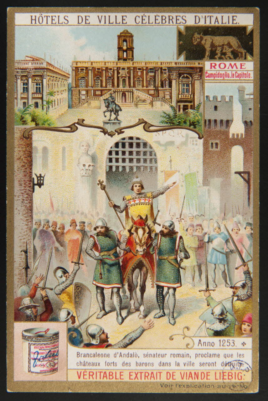 carte réclame chromo Paris 1905 1992.1.102 Photo