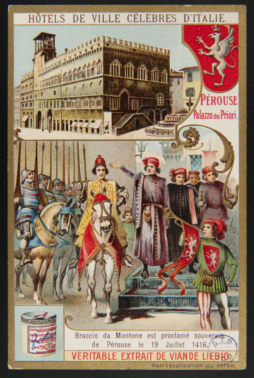 carte réclame chromo Paris 1905 1992.1.103 Photo