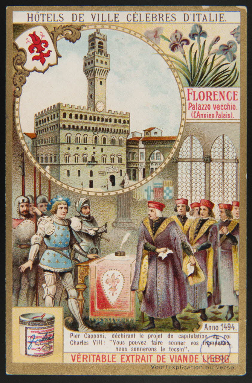 carte réclame chromo Paris 1905 1992.1.105 Photo