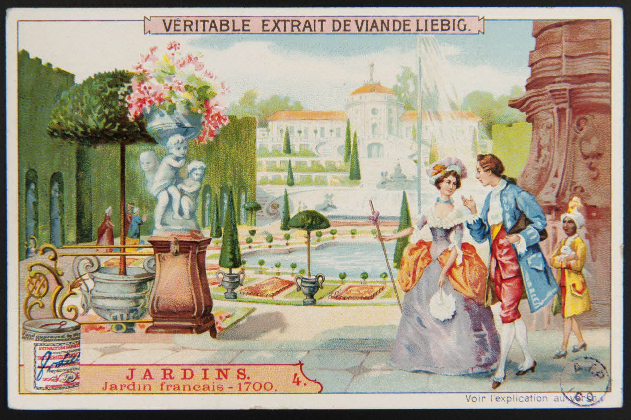 carte réclame chromo Paris 1905 1992.1.115 Photo
