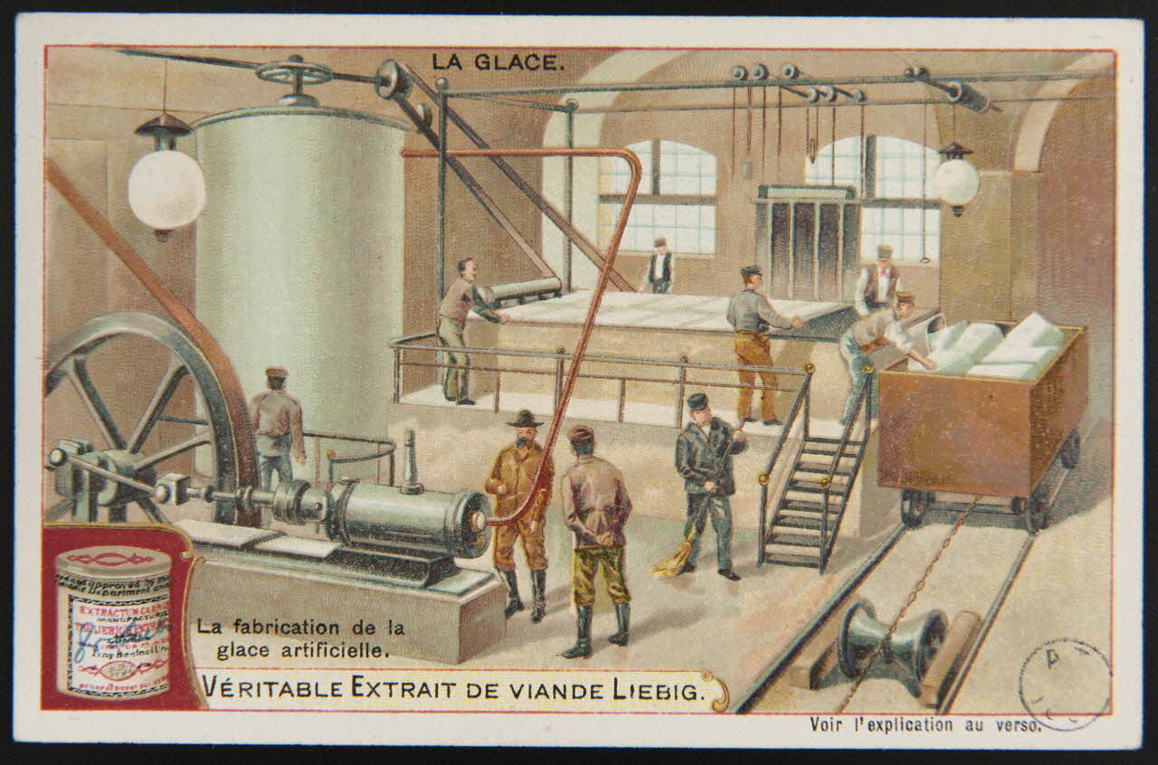 carte réclame chromo Paris 1902 1992.1.128 Photo