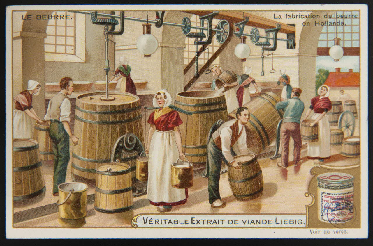 carte réclame chromo Paris 1903 1992.1.135 Photo