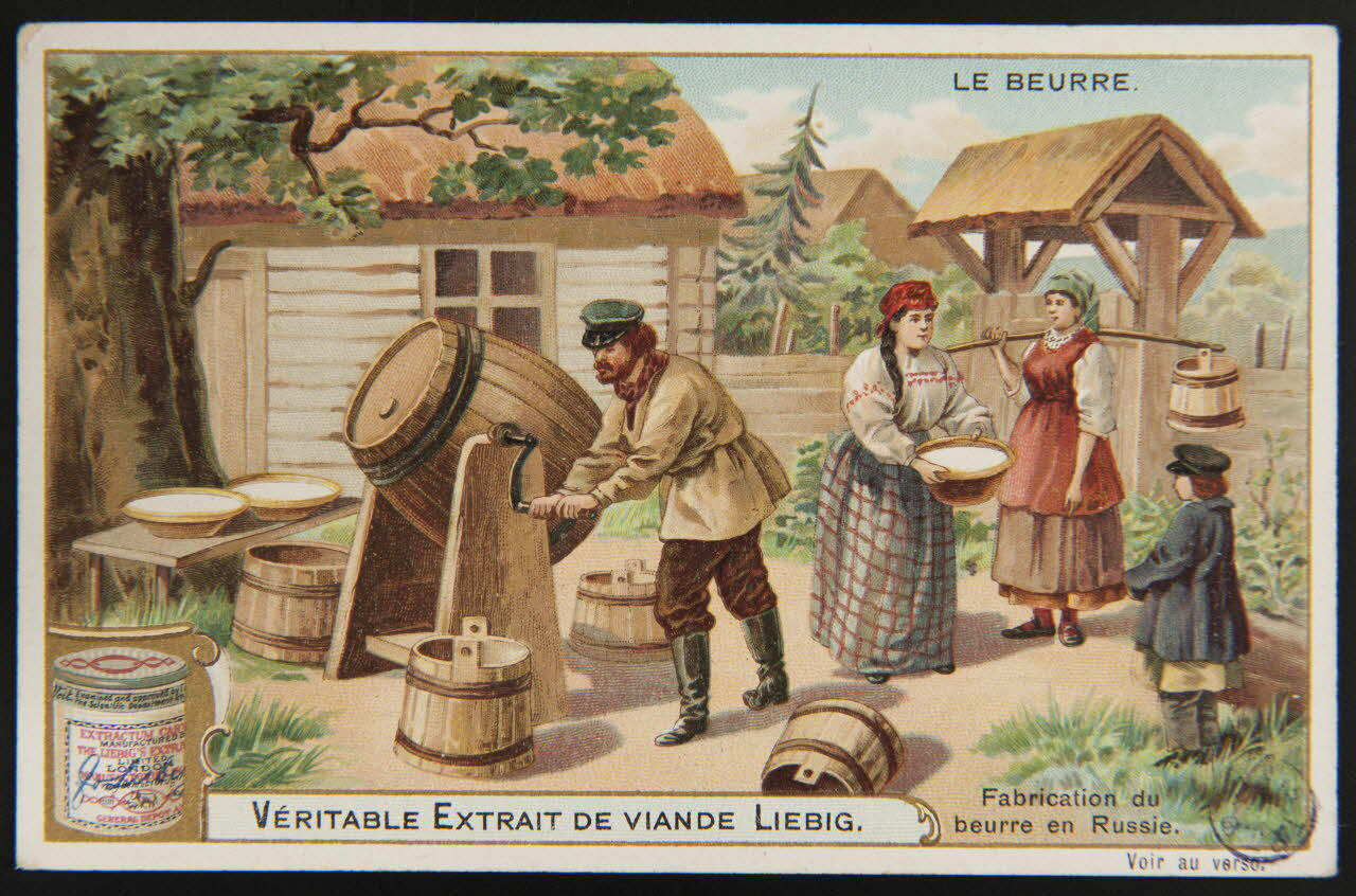 carte réclame chromo Paris 1903 1992.1.138 Photo