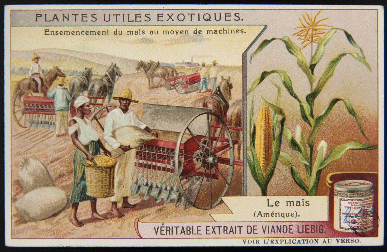 carte réclame chromo Paris 1908 1992.1.143 Photo