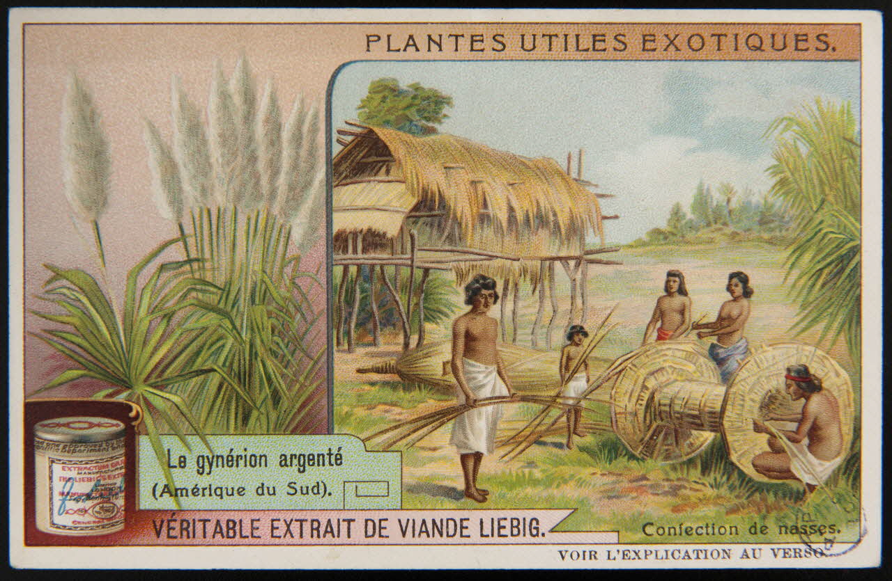 carte réclame chromo Paris 1908 1992.1.145 Photo