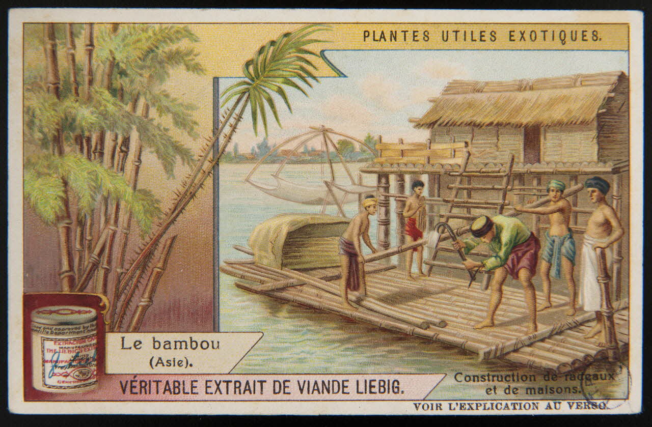 carte réclame chromo Paris 1908 1992.1.148 Photo