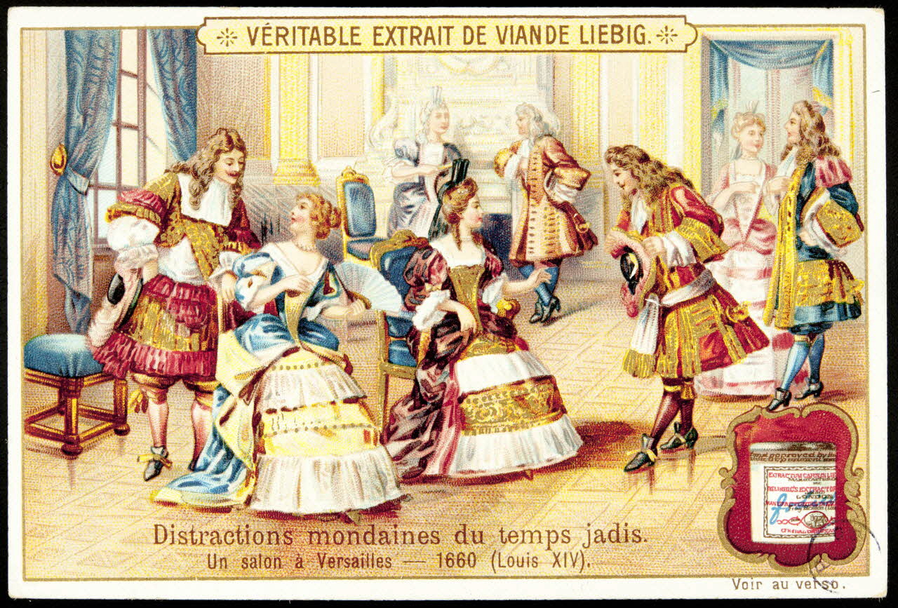 carte réclame chromo Paris 1897 1992.1.188 Photo