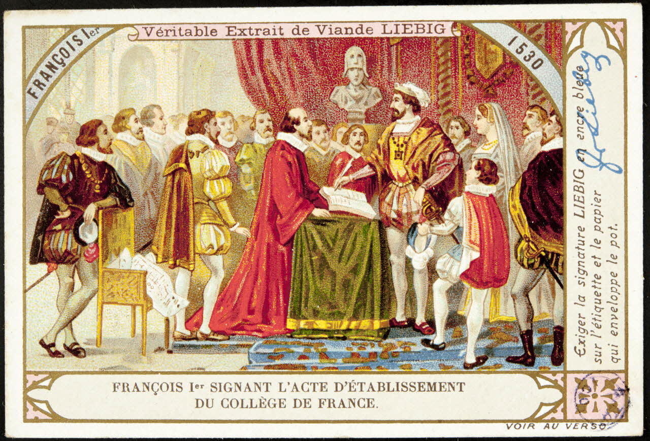 carte réclame chromo Paris 1900 1992.1.212 Photo