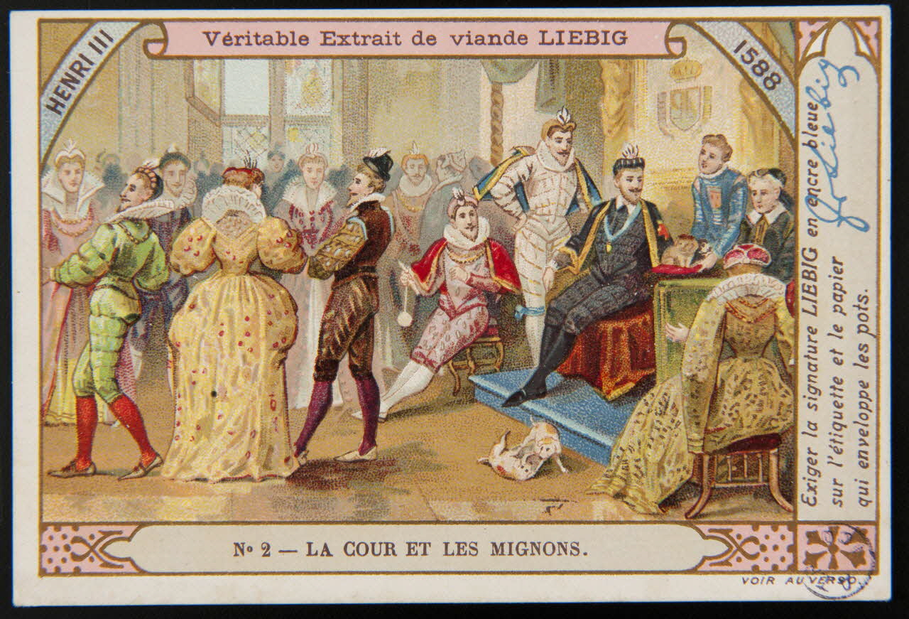 carte réclame chromo Paris 1902 1992.1.215 Photo