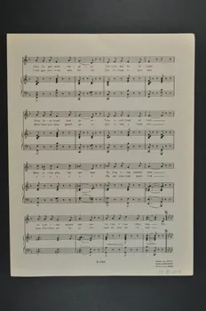 partition de musique Dépêche-toi de rire 1969.88.1116  Photo Mucem
