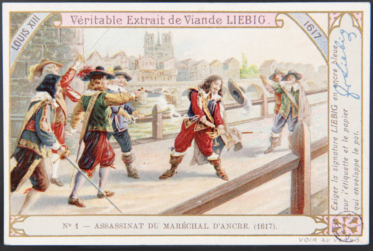 carte réclame chromo Paris 1904 1992.1.220 Photo