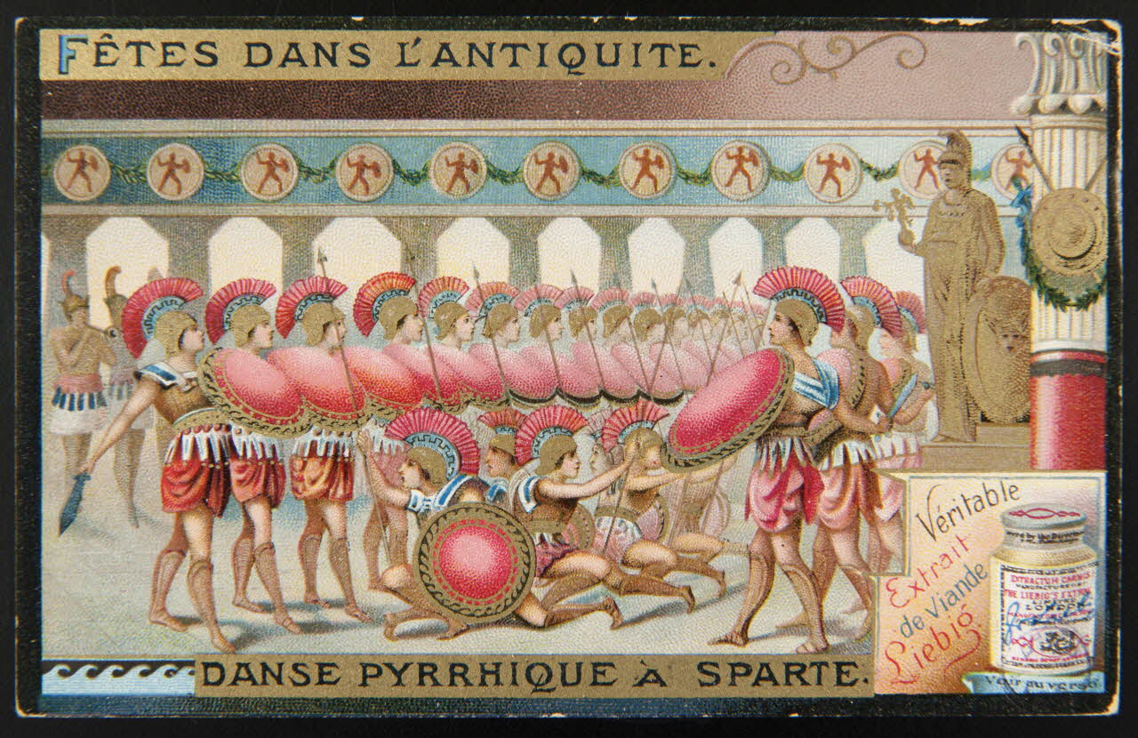 carte réclame chromo Paris 1907 1992.1.226 Photo