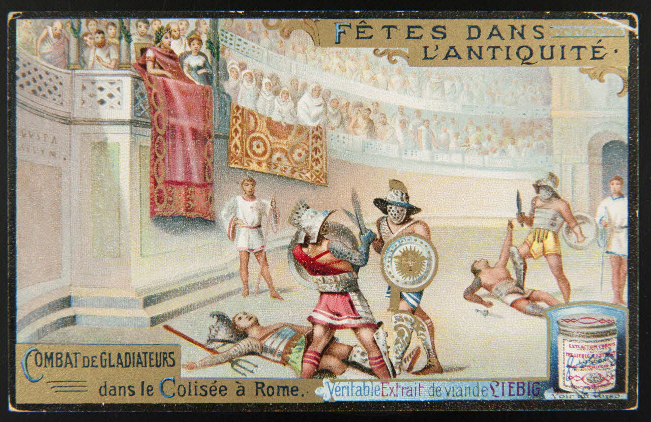 carte réclame chromo Paris 1907 1992.1.228 Photo