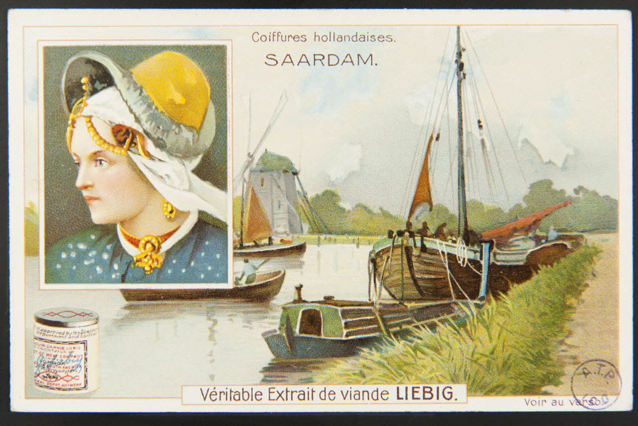 carte réclame chromo Paris 1906 1992.1.243  Photo